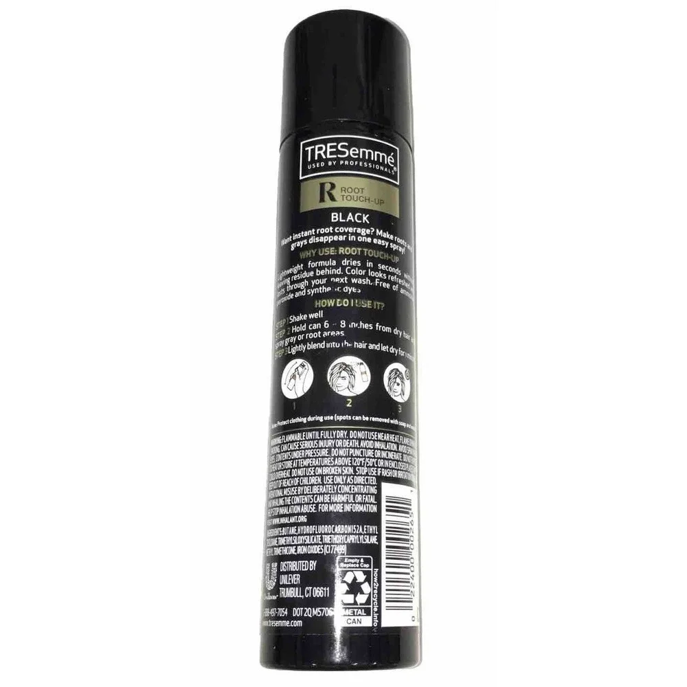 TRESemme Root Touch-up BLACK Temporary Hair Color Gray Concealers NEW